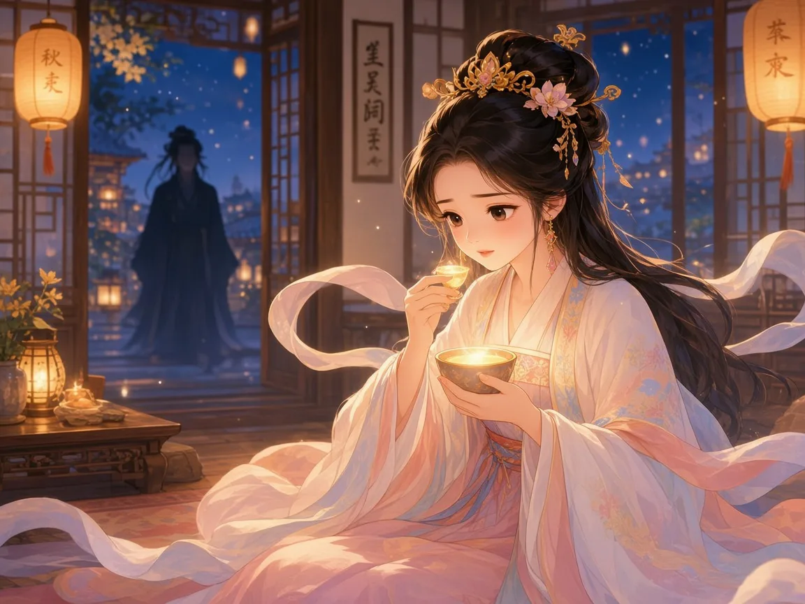 嫦娥吞下不死药