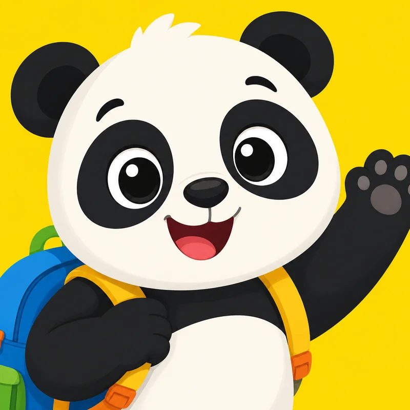 Kindergarten panda