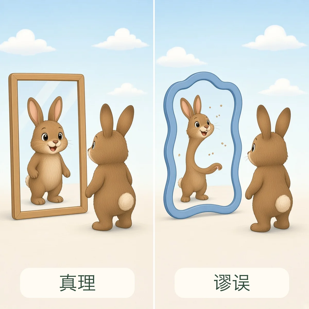 真理 truth，谬误 fallacy