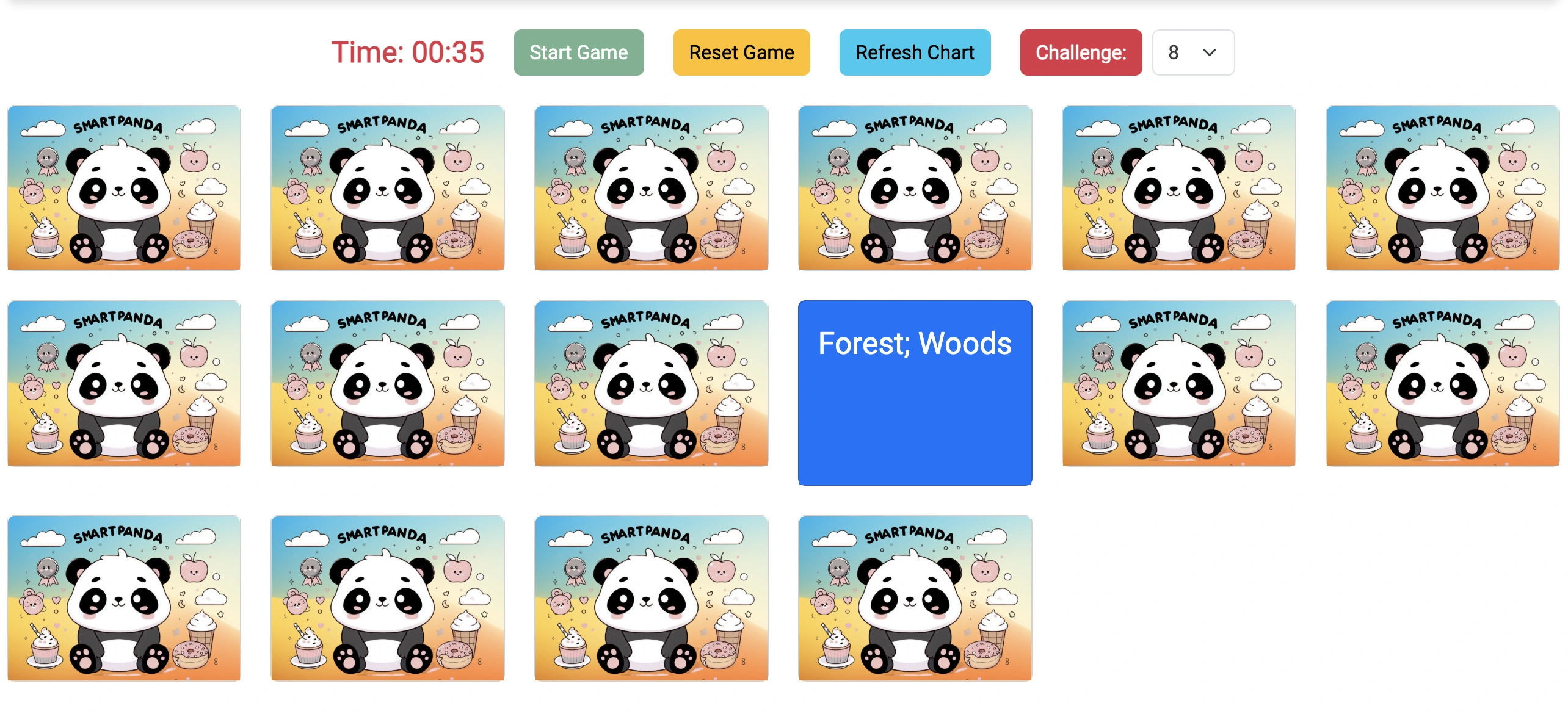 Memory Cards Game
