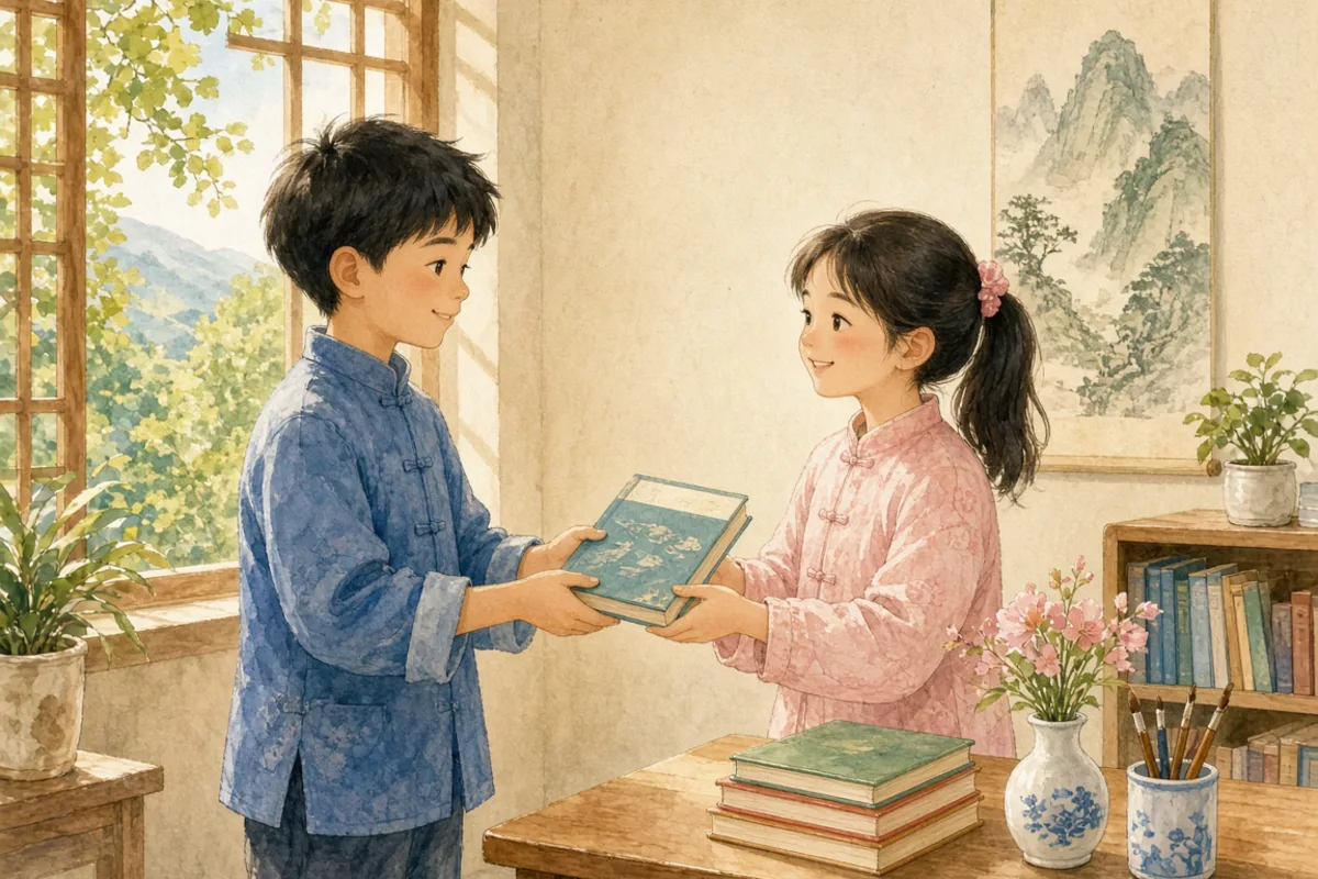 插画：诚实守信，为人诚实，讲信用