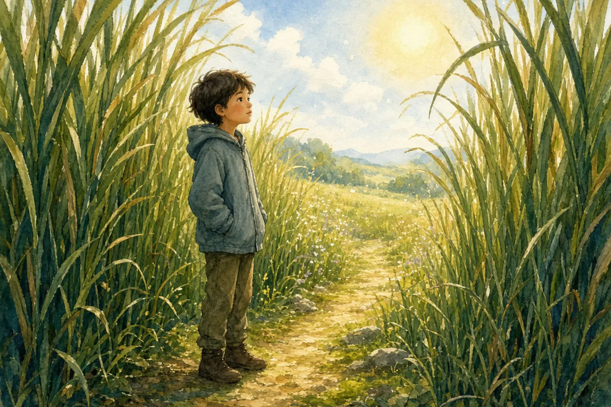 插画：茅塞顿开，形容思想忽然开窍，立刻明白了某个道理