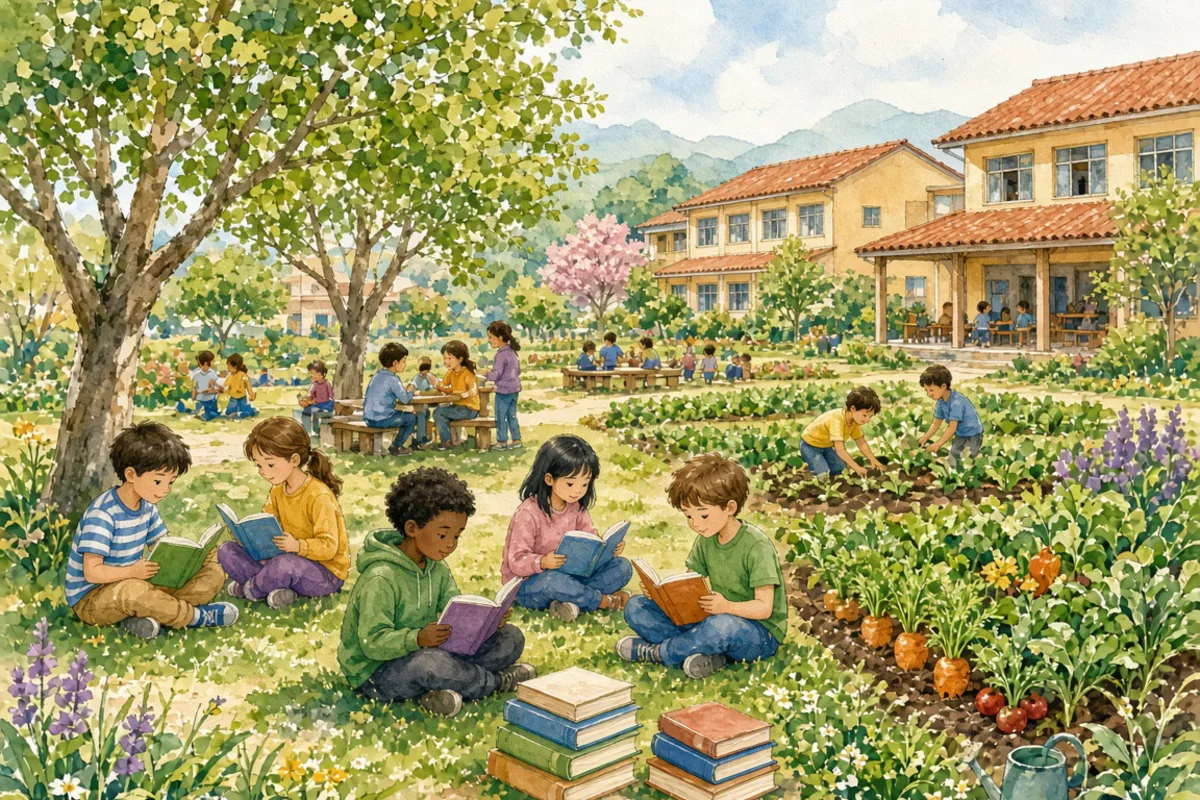插画：蓬勃发展，形容事物正在迅速发展