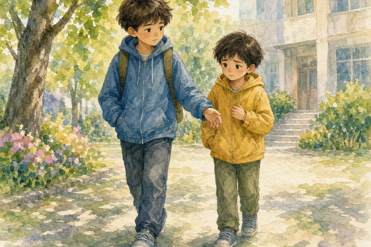 插画：挺身而出，勇敢地站出来