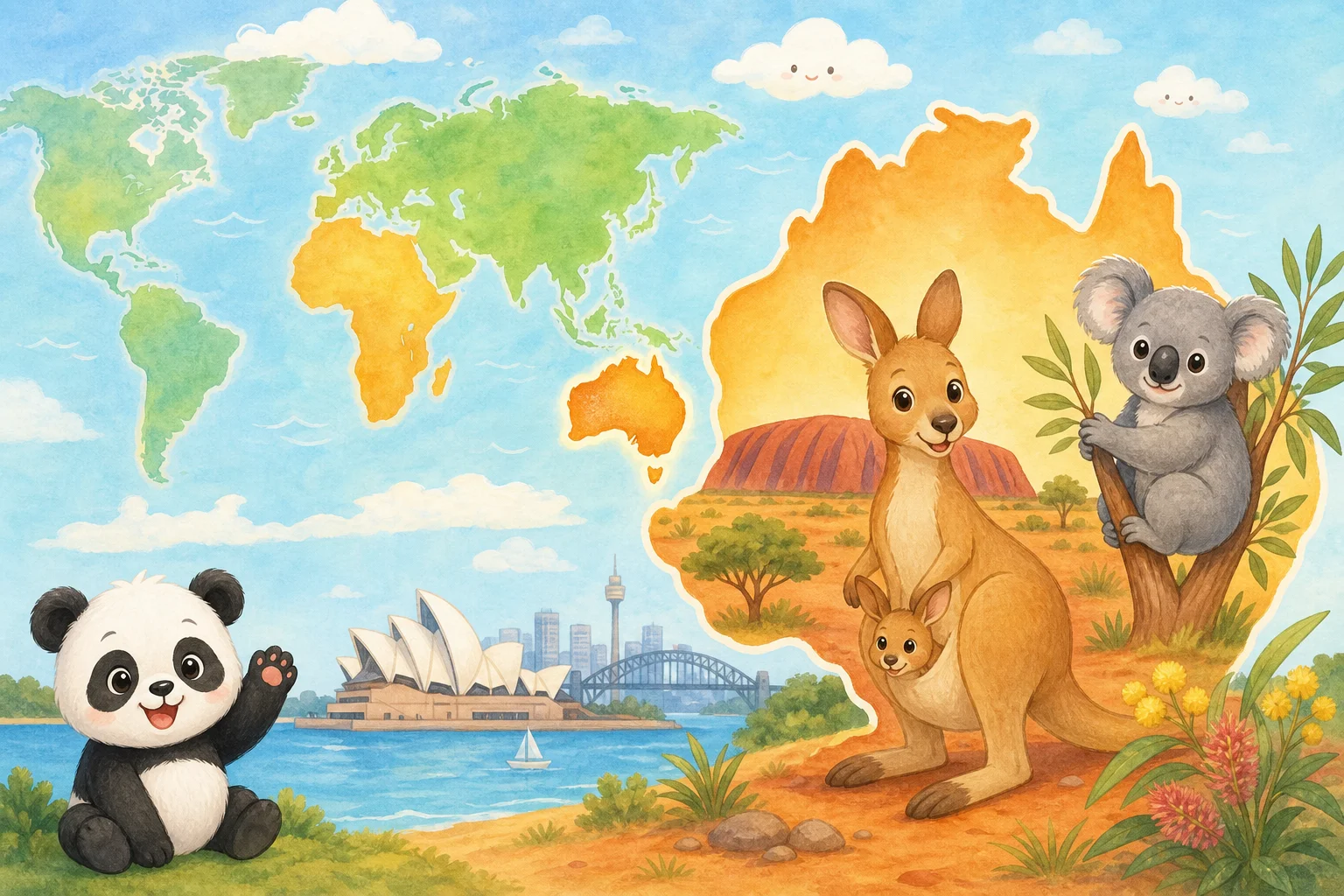 Australia Unique Continent