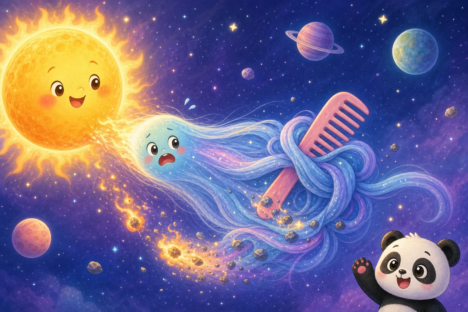 Comet Hairbrush Joke