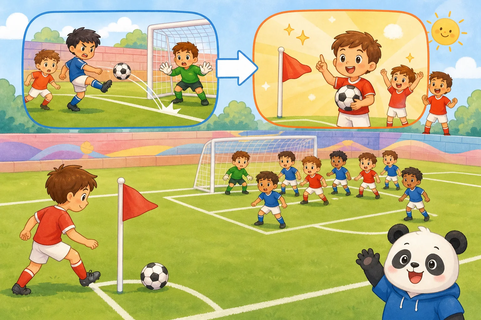 Corner and Free Kicks
