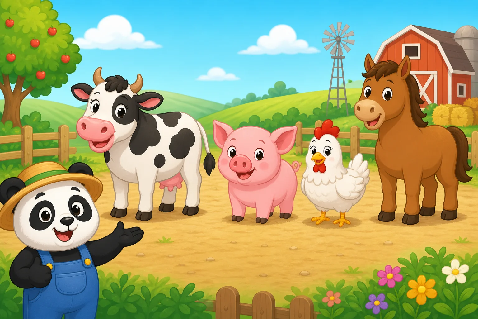 Counting Farm Animals' Legs