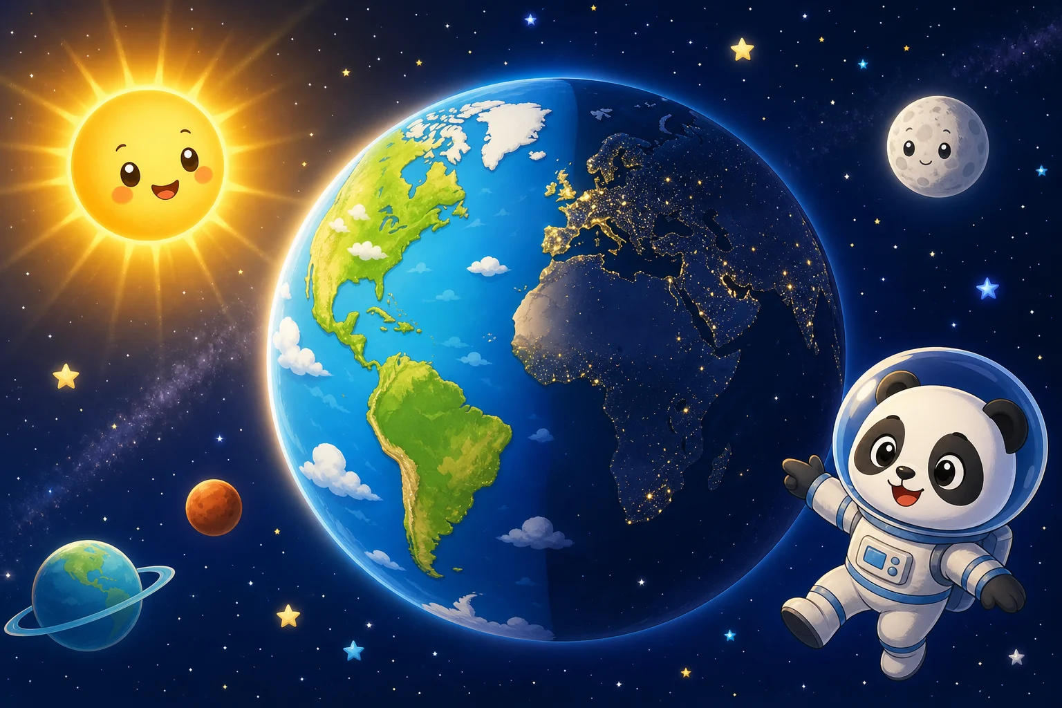Earth's Rotation and Day and Night