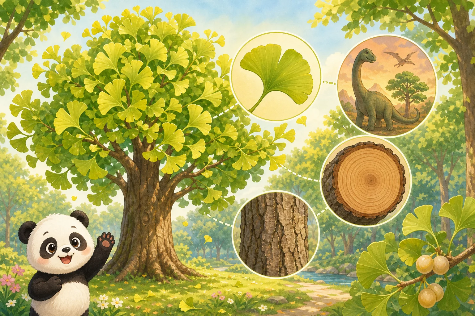 Ginkgo Is a Living Fossil