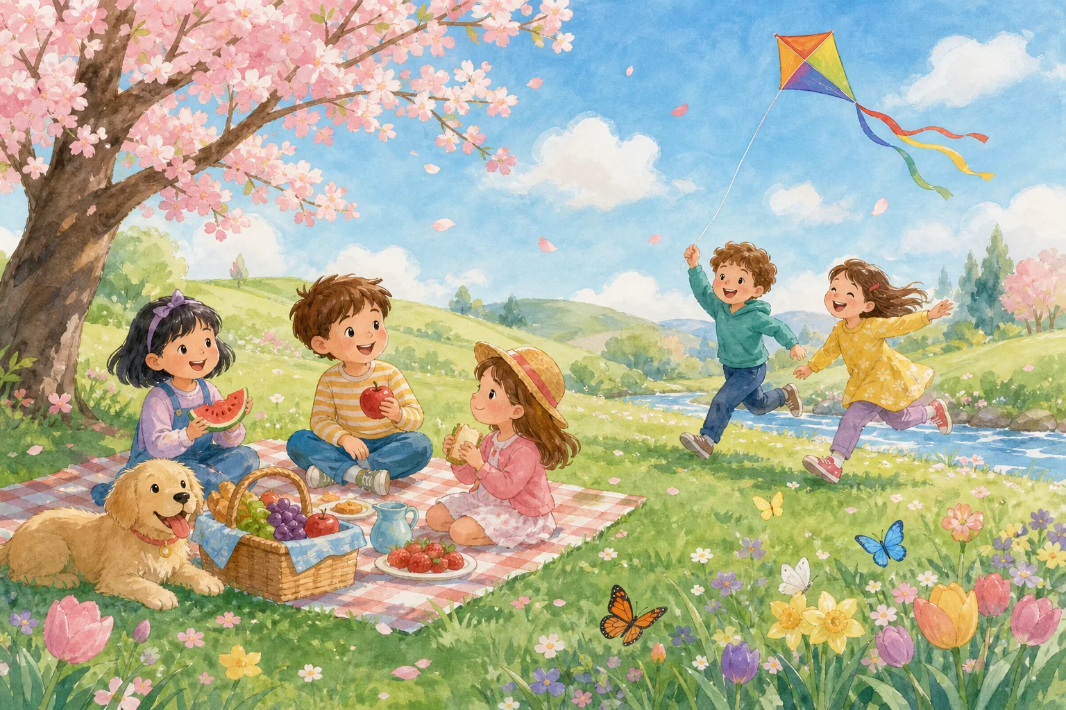 Idiom: 'Warm and Sunny Weather'