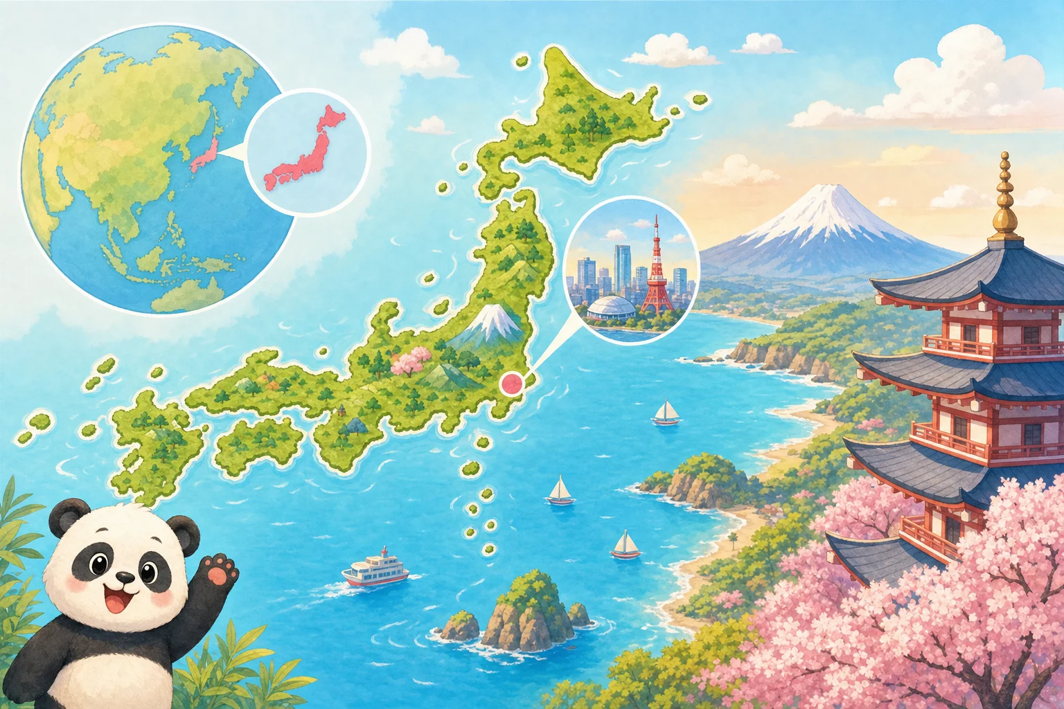 Japan Island Nation
