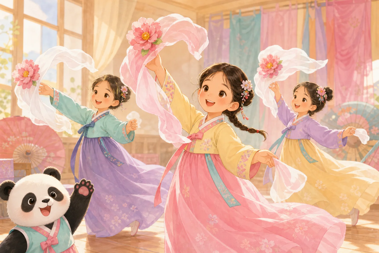 Korean Handkerchief Dance