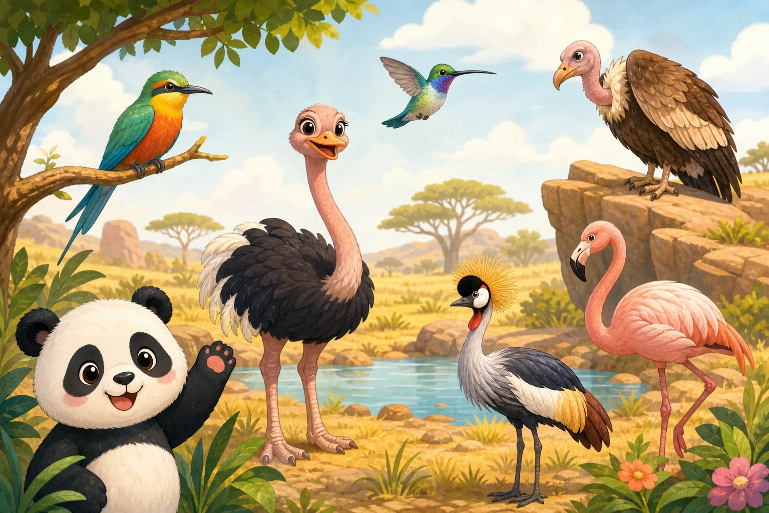 Little Secrets of Ostriches