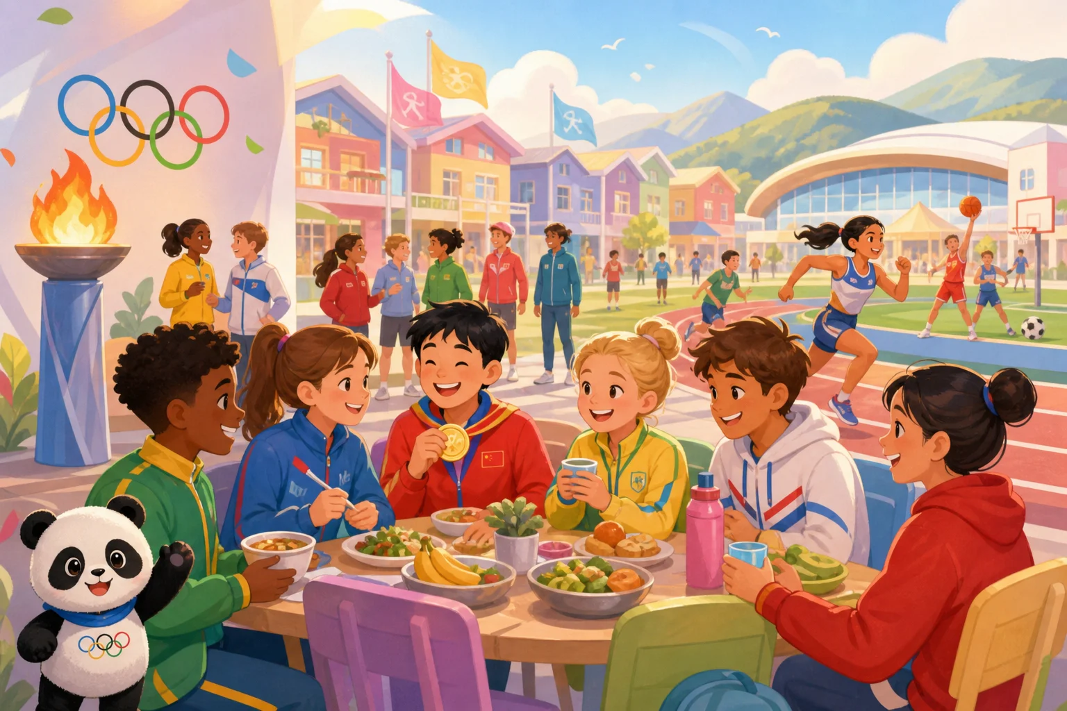 Olympic Village Life