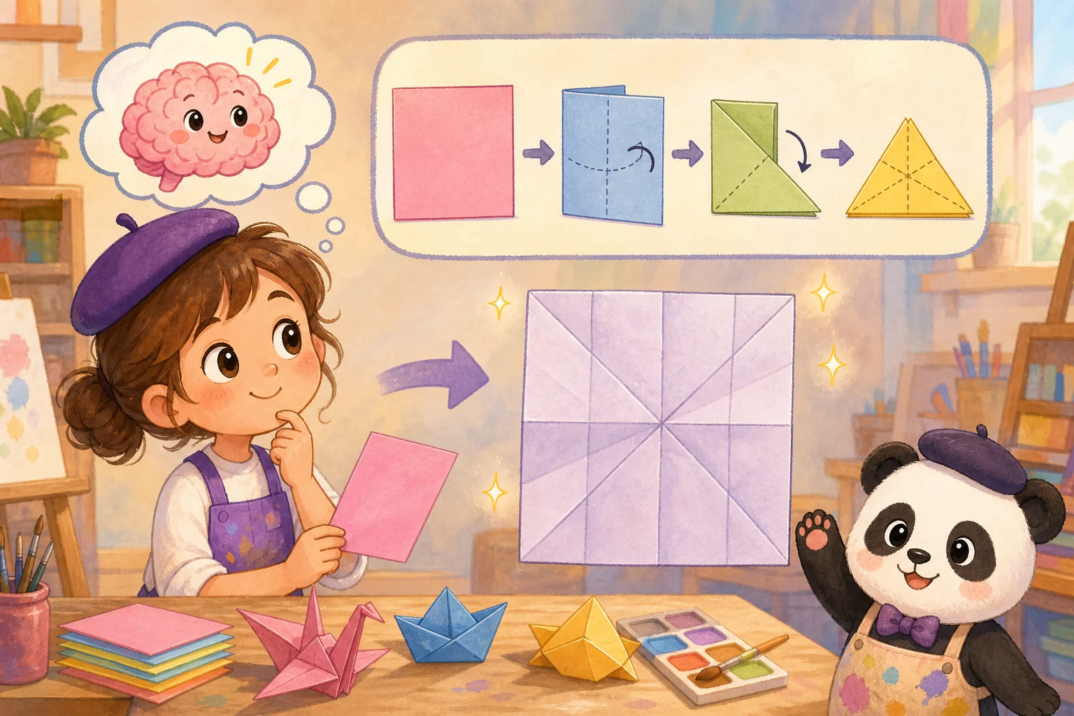 Origami Brain Teaser
