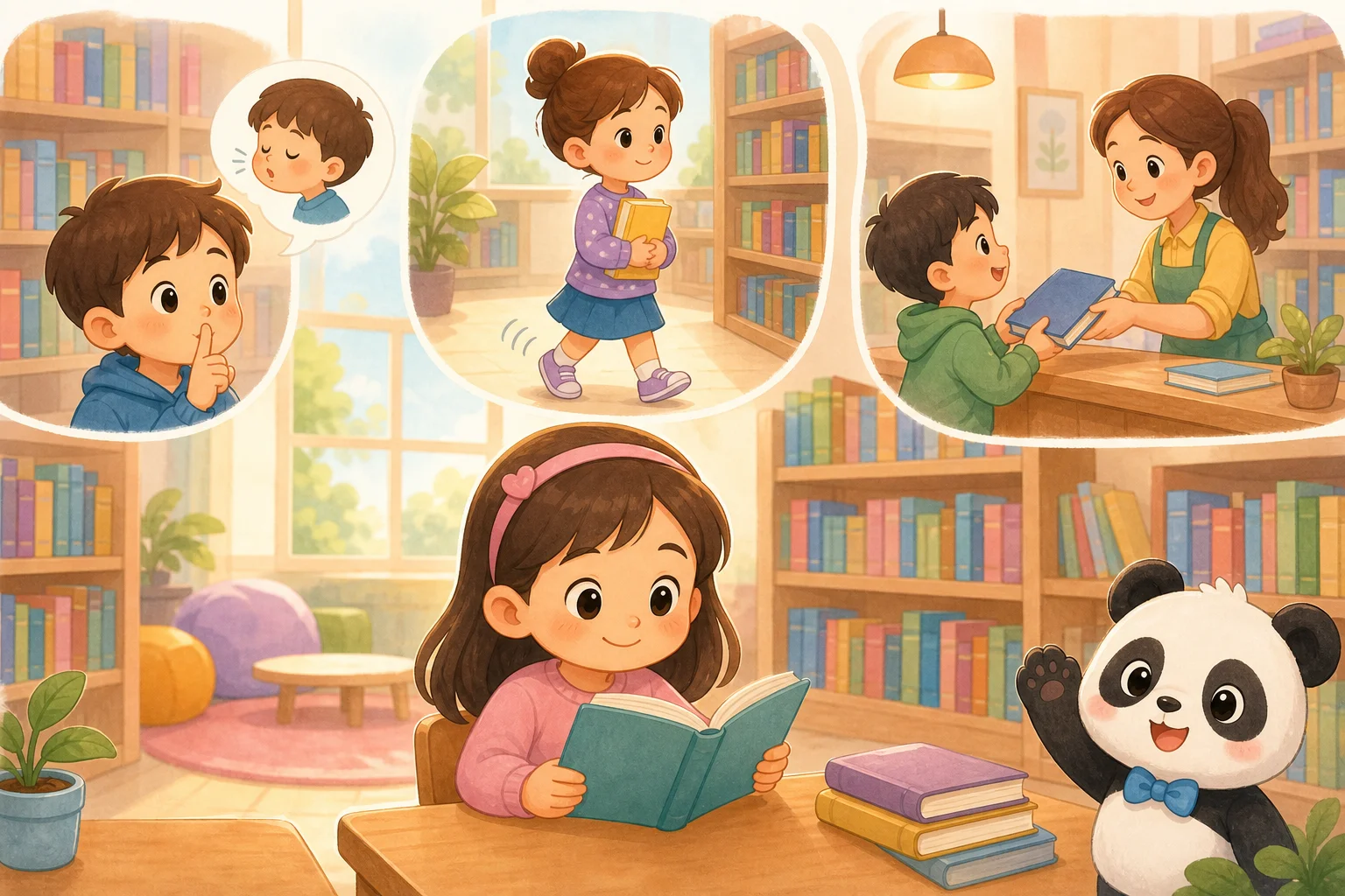 Quiet Rules in the Library