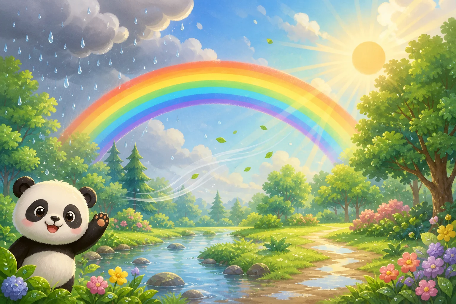 Rainbow After Rain