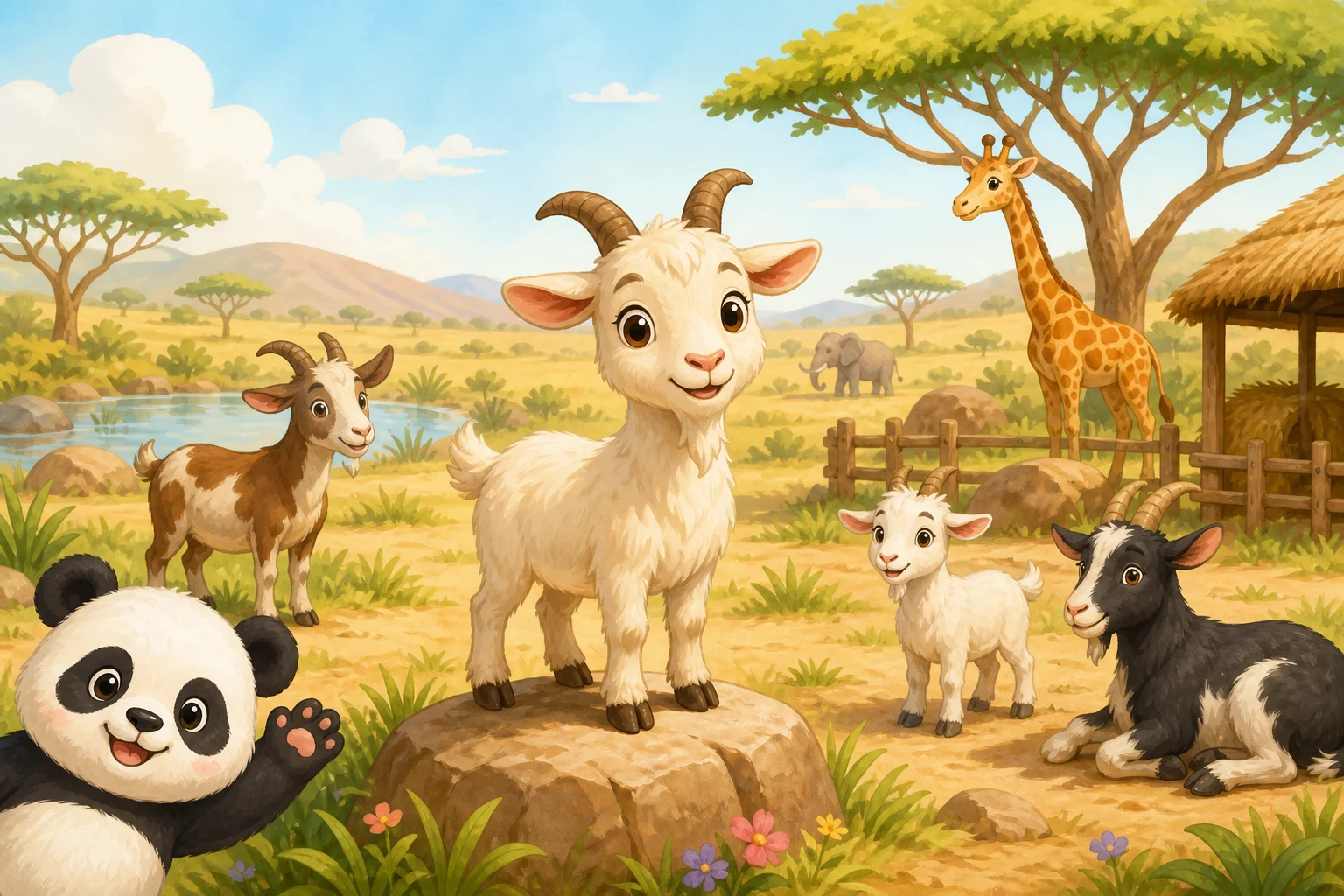 Riddle: Guess the Goat