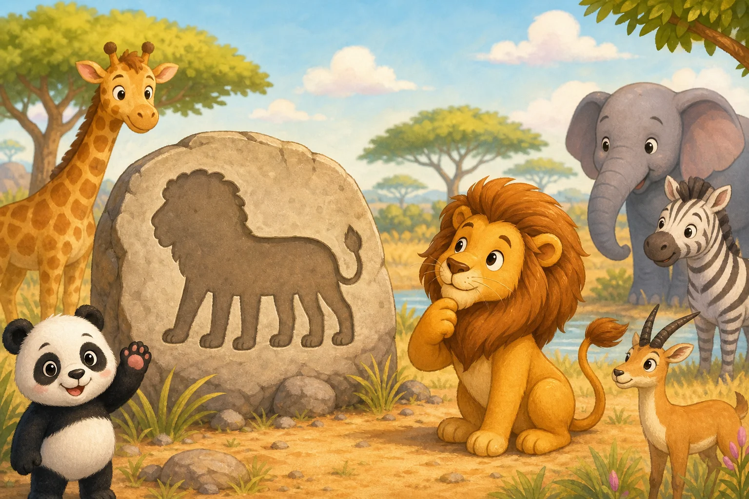 Riddle: Guess the Lion