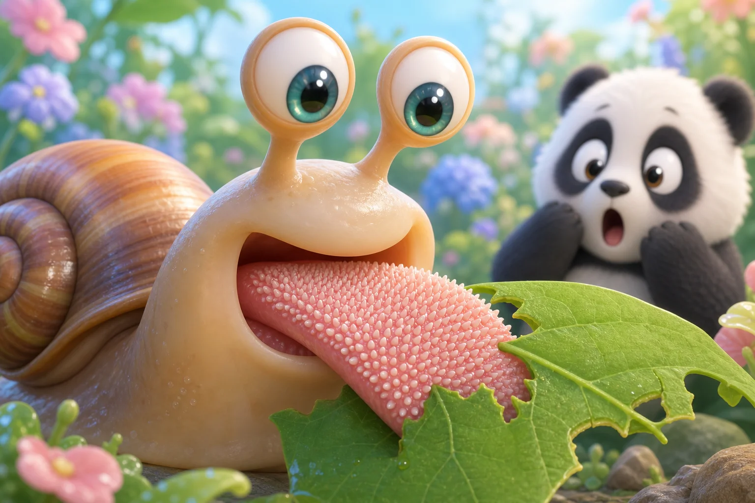 Snails Have Thousands of Teeth