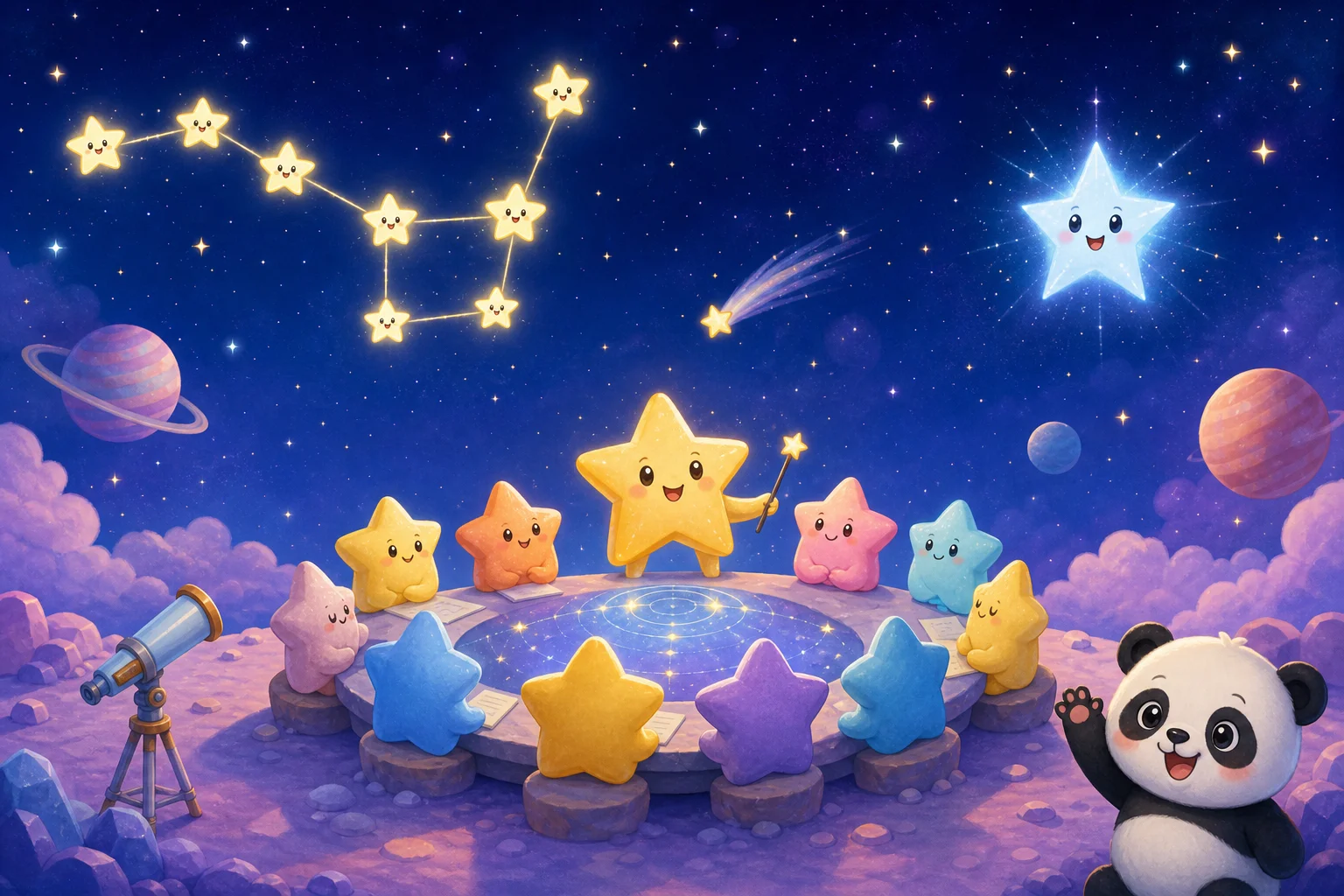 Stars Meeting Joke