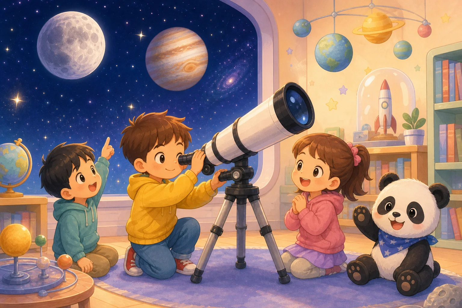 Telescopes See Far