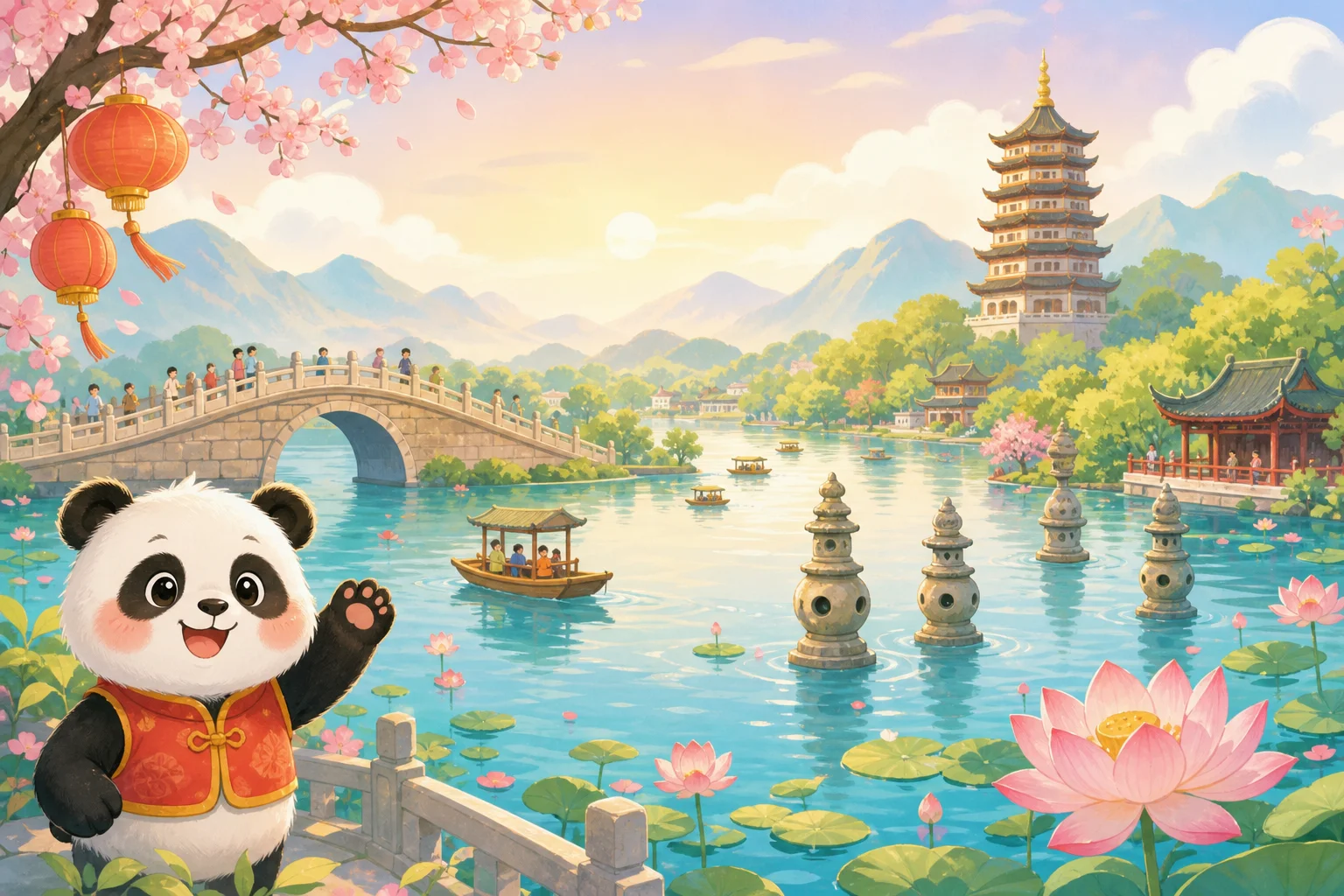 The Beauty of West Lake