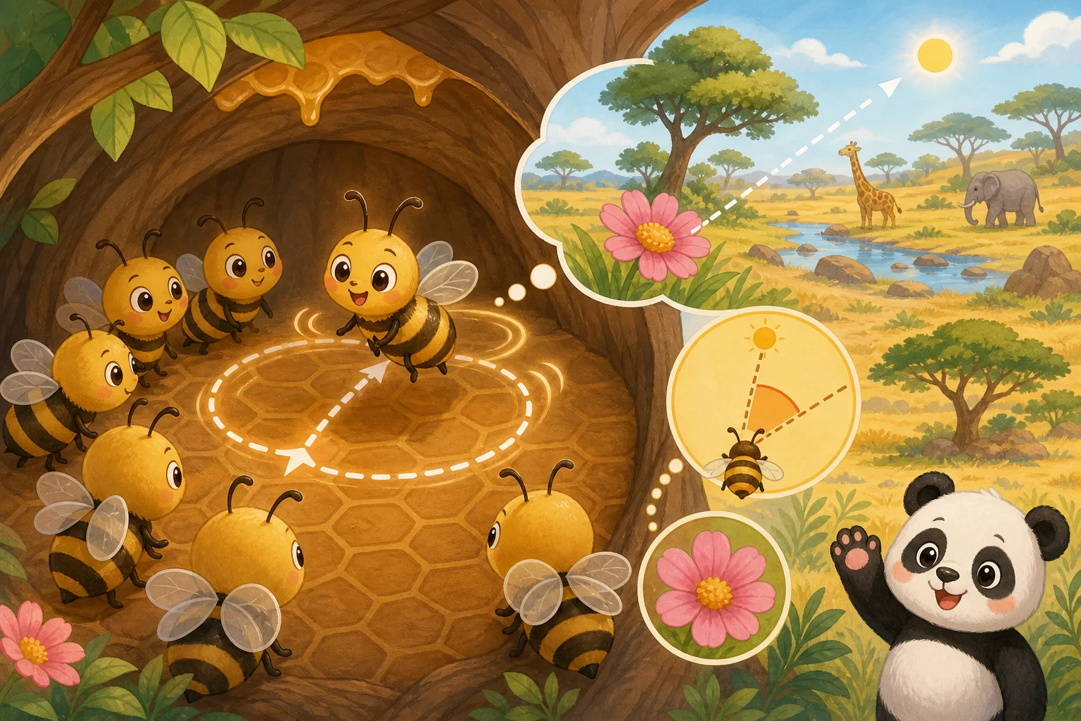 The Bee's Waggle Dance