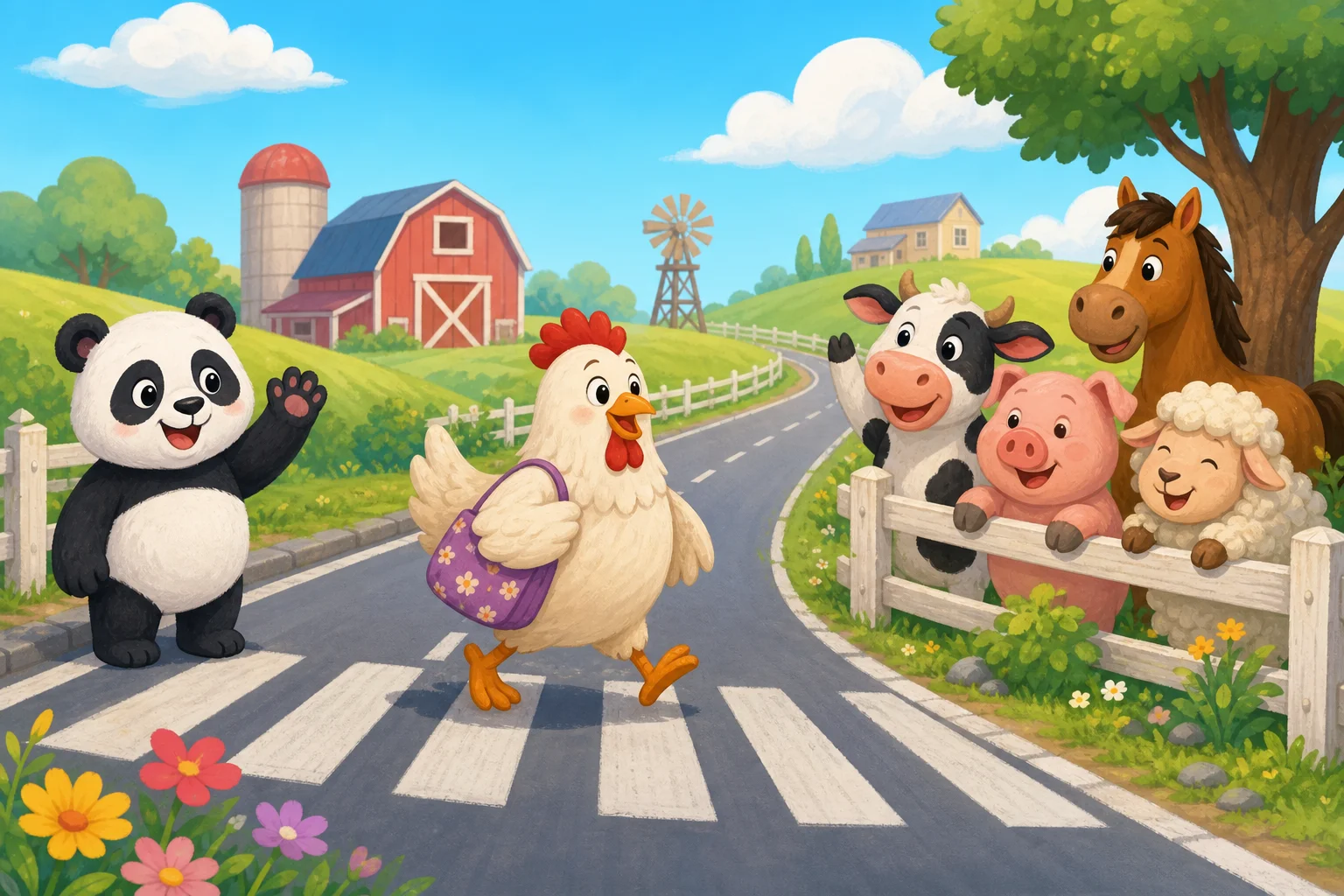 The Chicken Crosses the Road