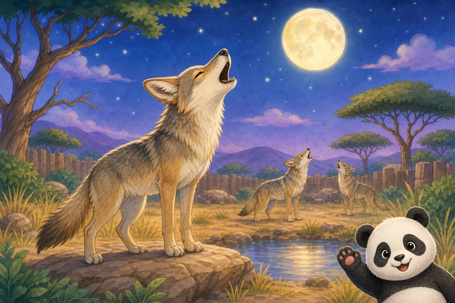 The Coyote's Night Song