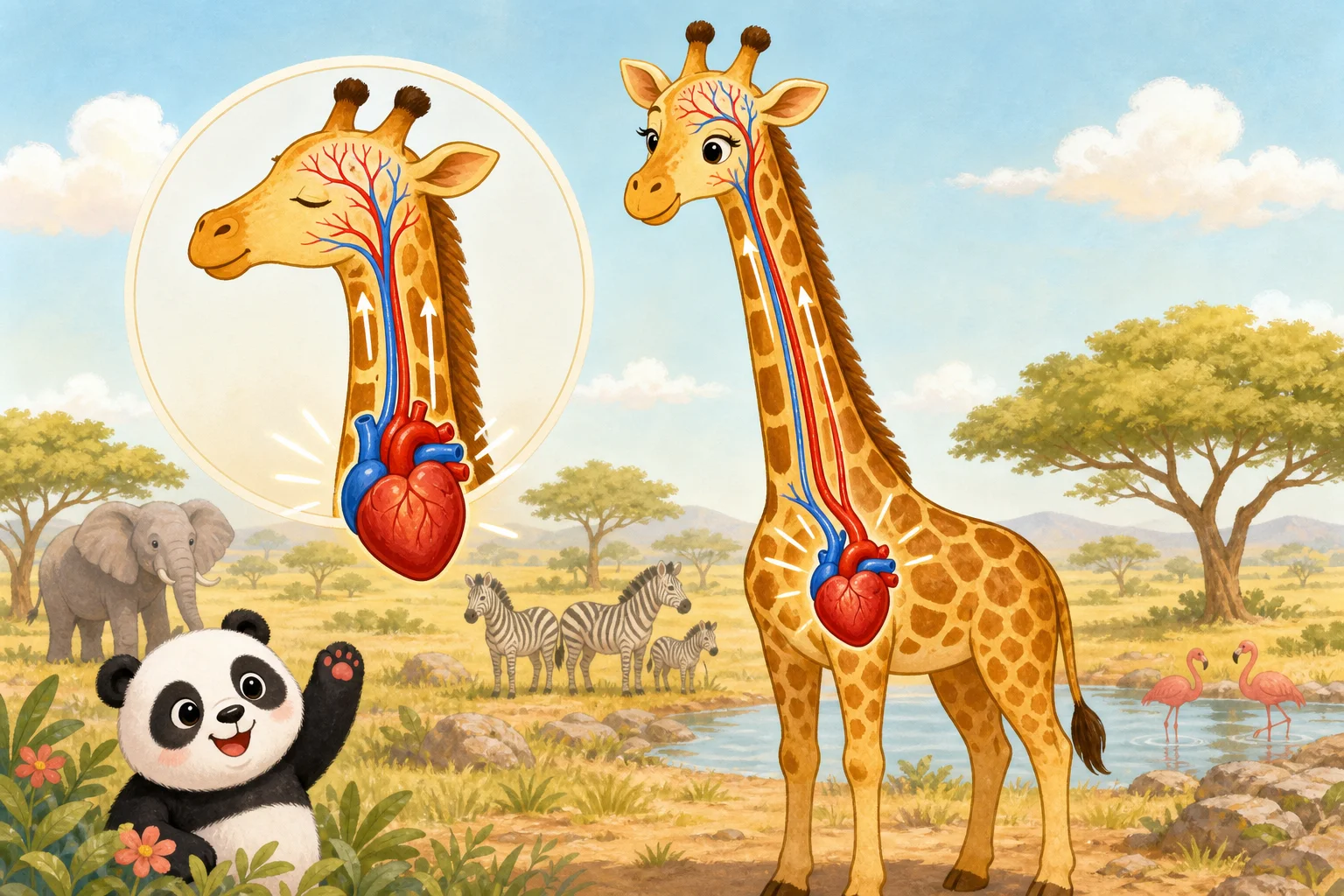 The Giraffe's Blood Pressure