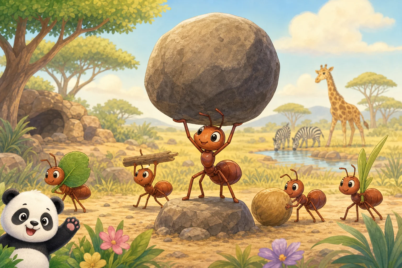 The Great Strength of Ants
