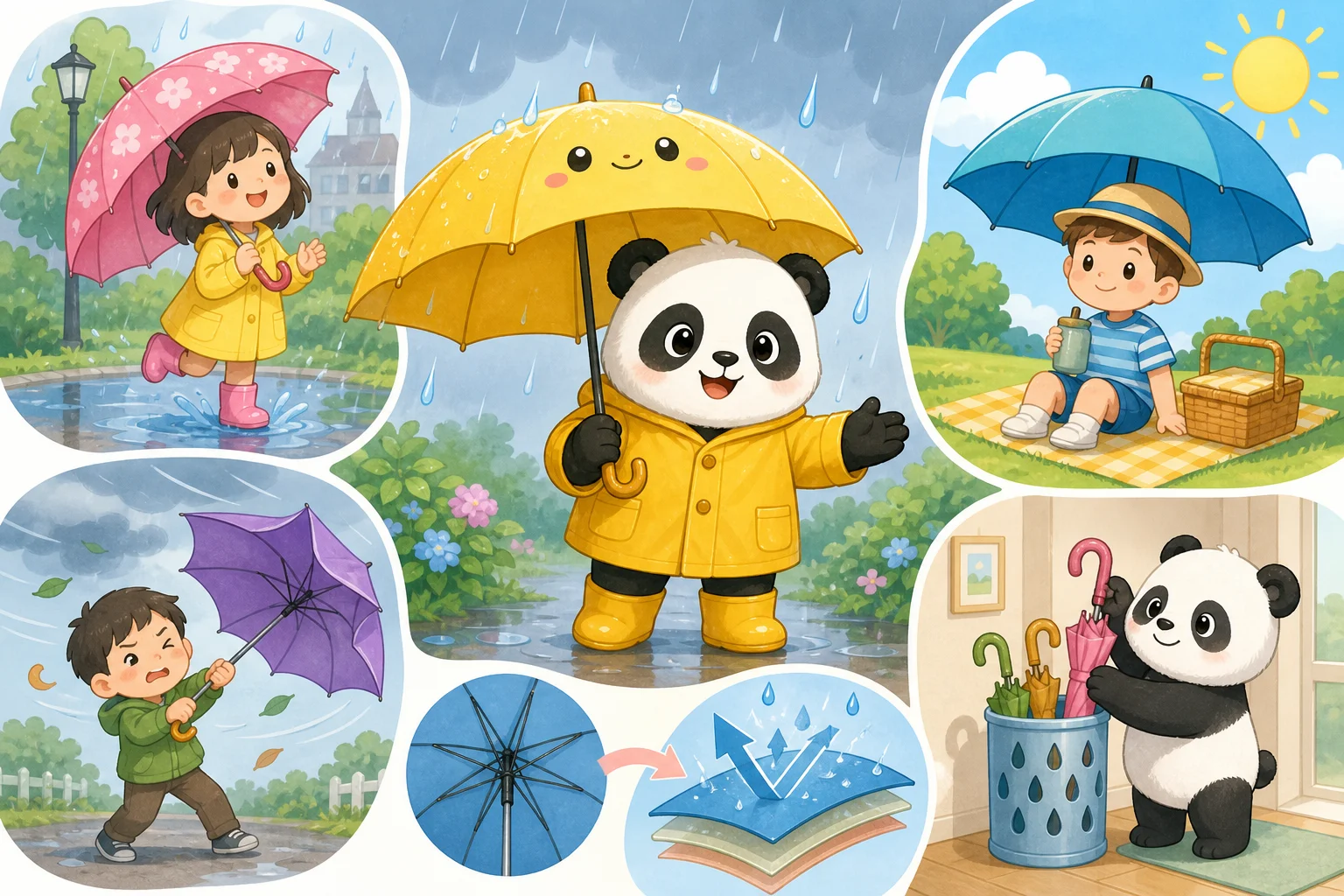 The Origin of Umbrellas