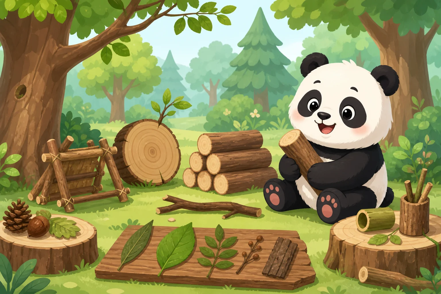 The Origin of Wood