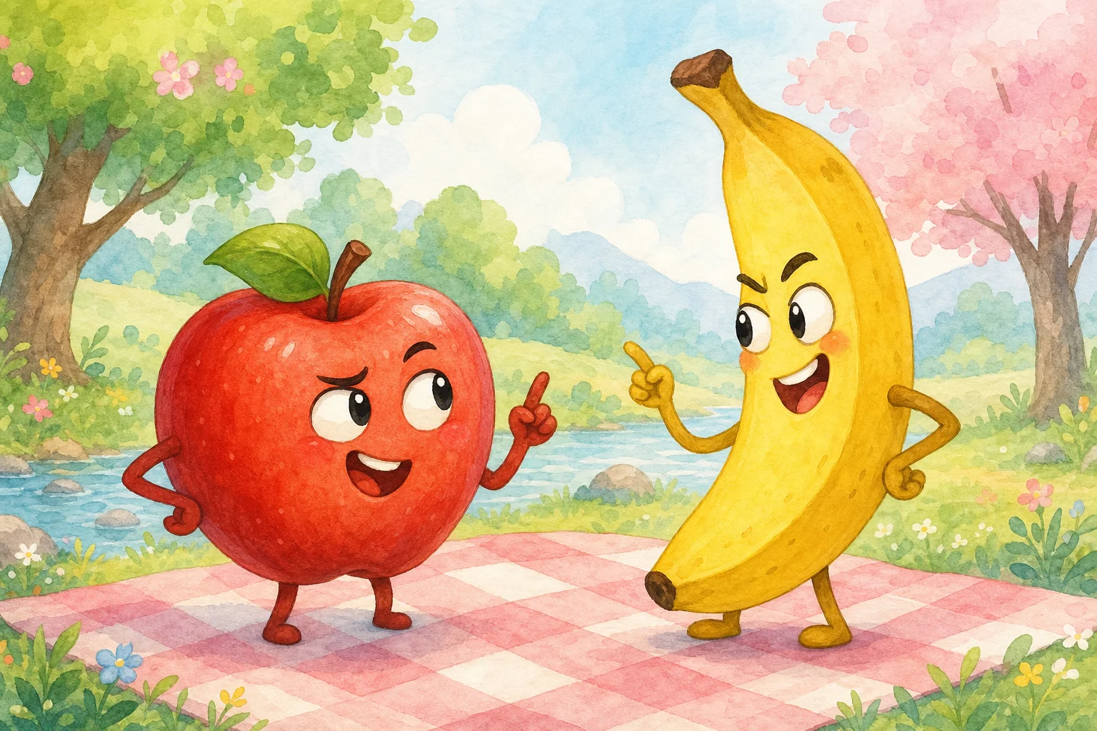 The Secret of Apples and Bananas