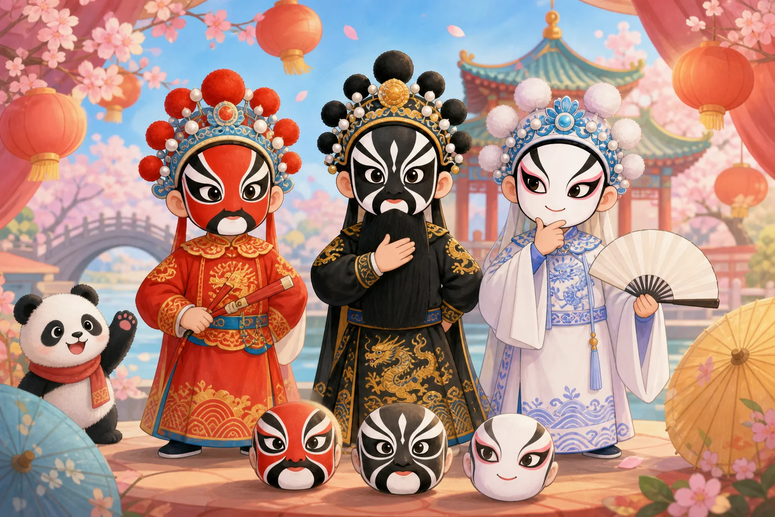 The Secret of Peking Opera Masks