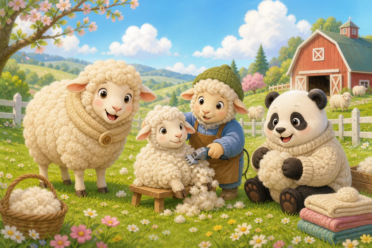 The Sheep's Warm Wool