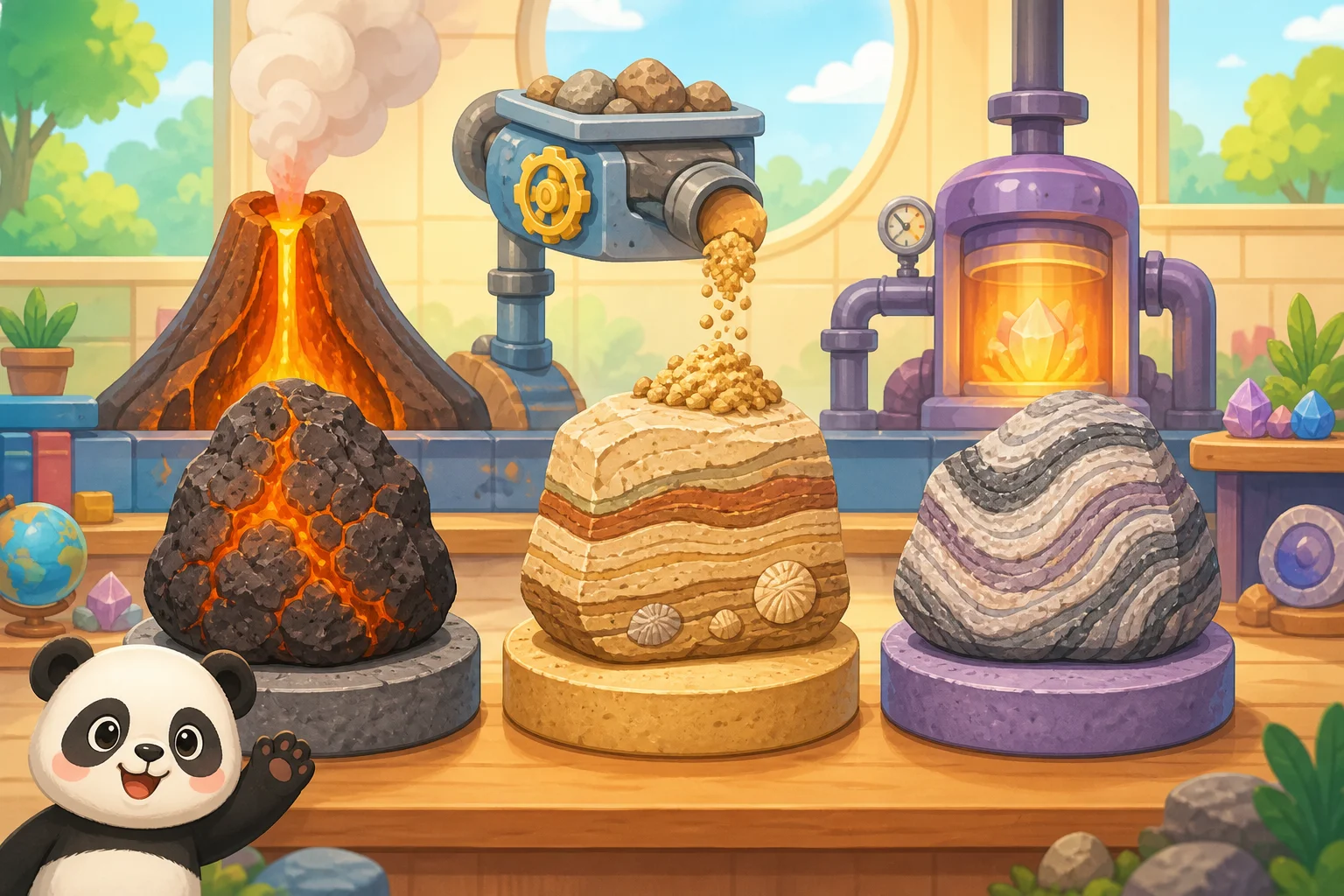 The Three Types of Rocks