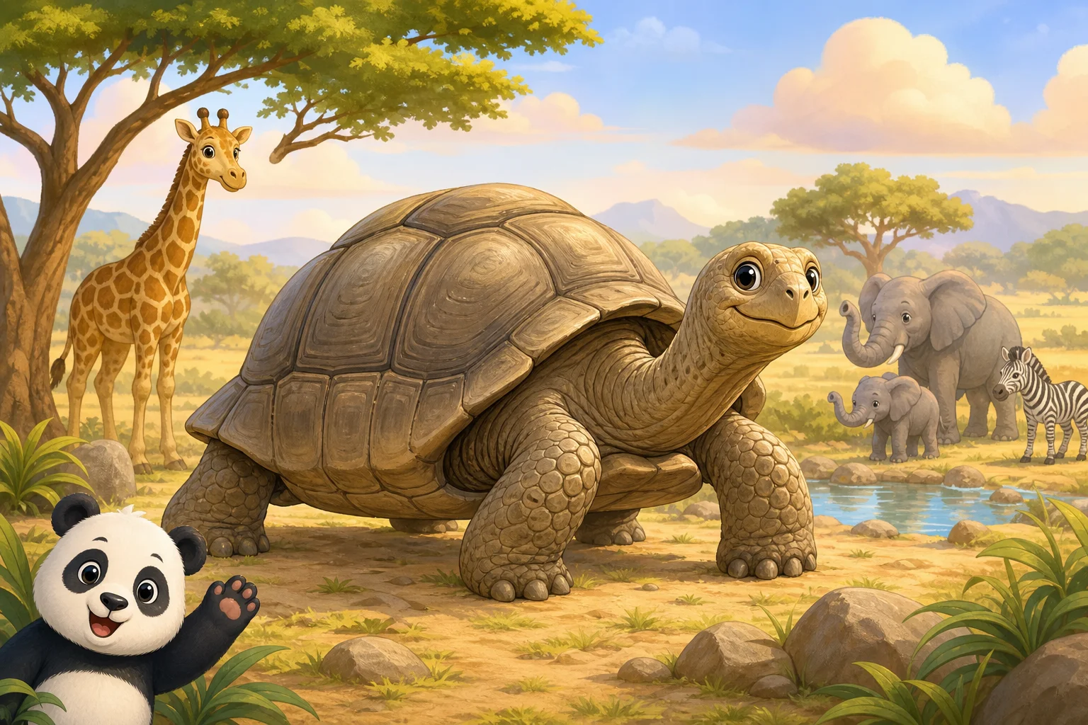 The Tortoise's Secret to Longevity