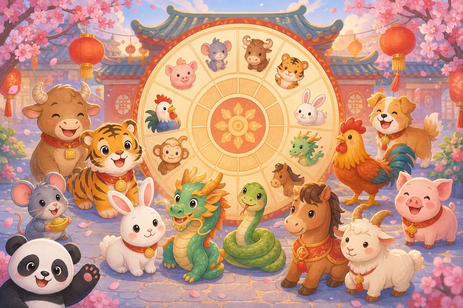 The Twelve Chinese Zodiac Signs