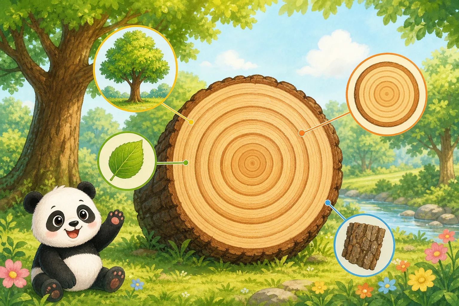 Tree Rings Record Age
