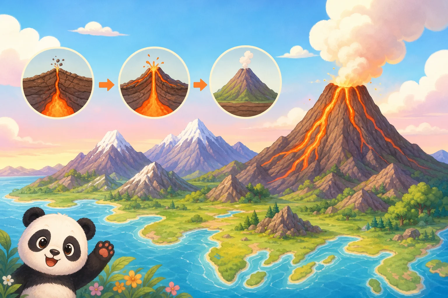 Volcanic Mountains