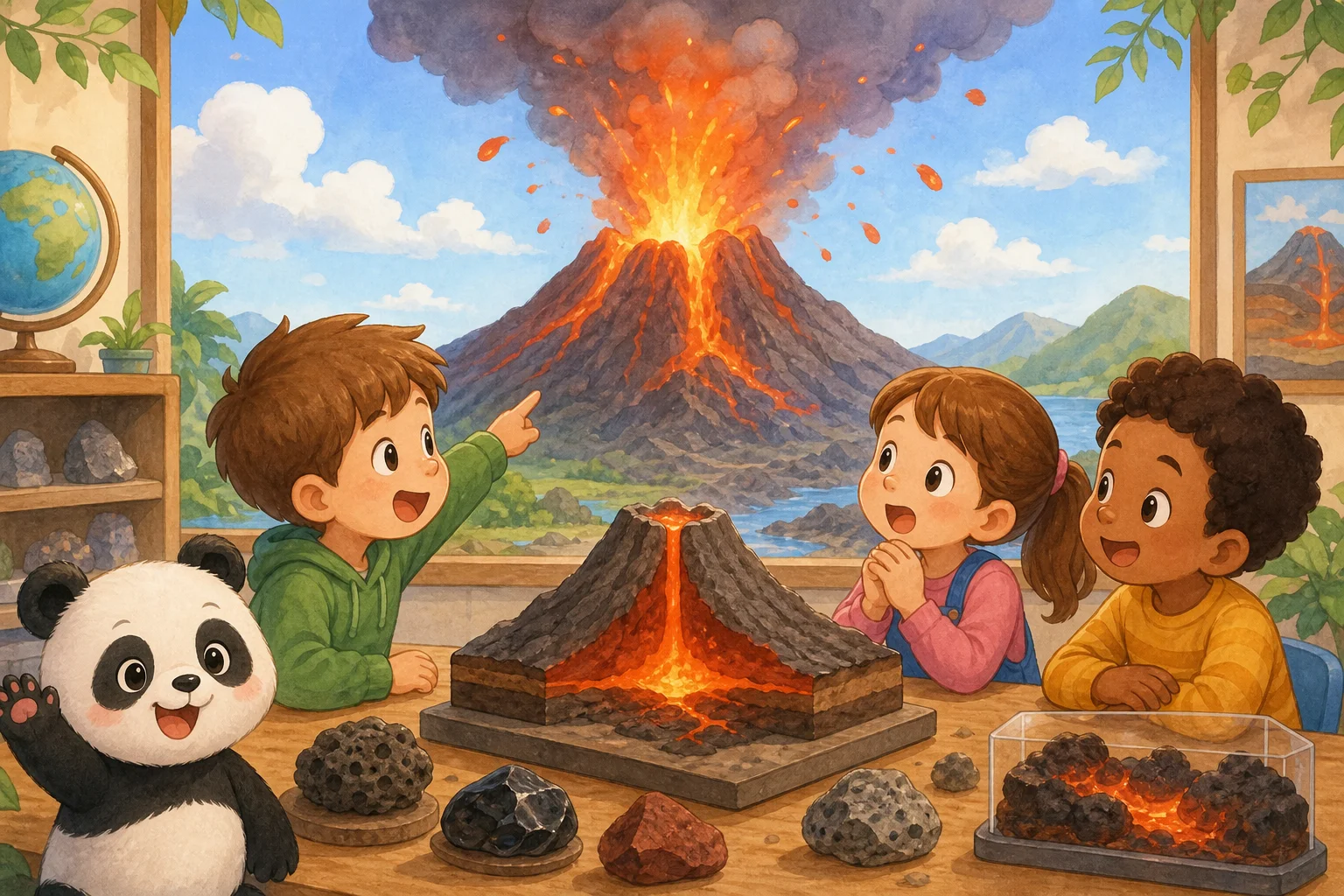 Volcano Eruption
