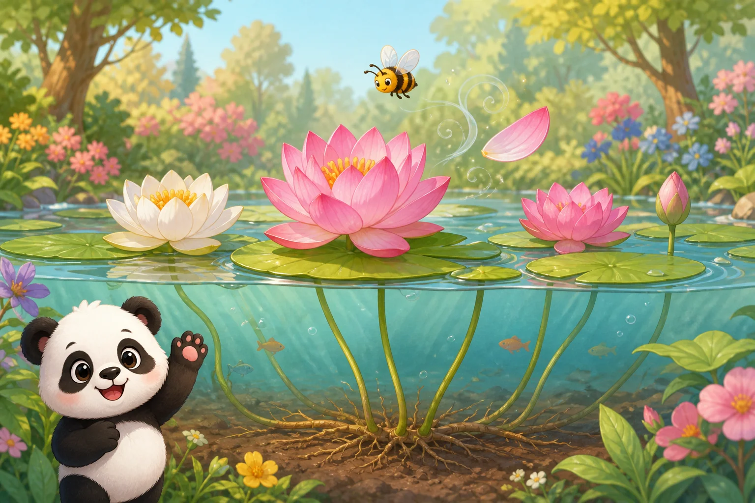 Water Lilies Float