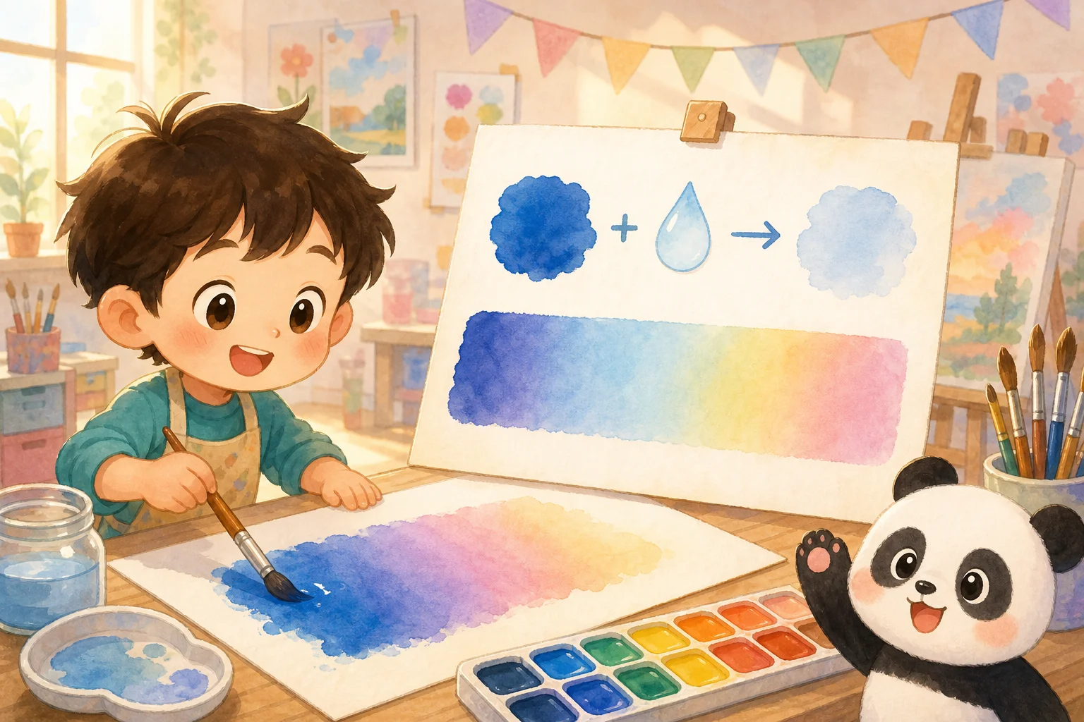 Watercolor Blending