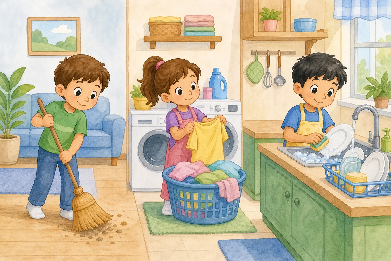 Who Is Doing the Dishes?