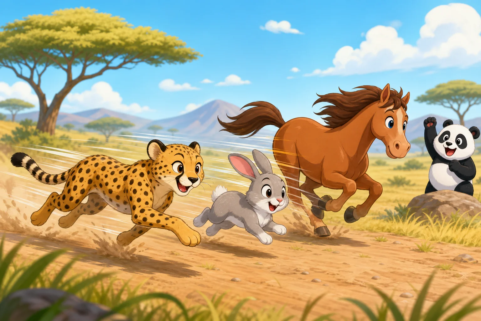 Who Runs the Fastest?
