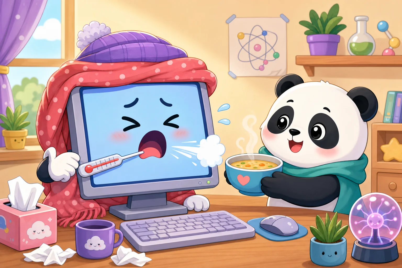 Why Did the Computer Catch a Cold?