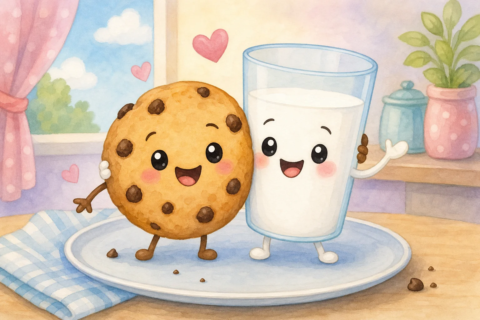 Why is the cookie always happy?